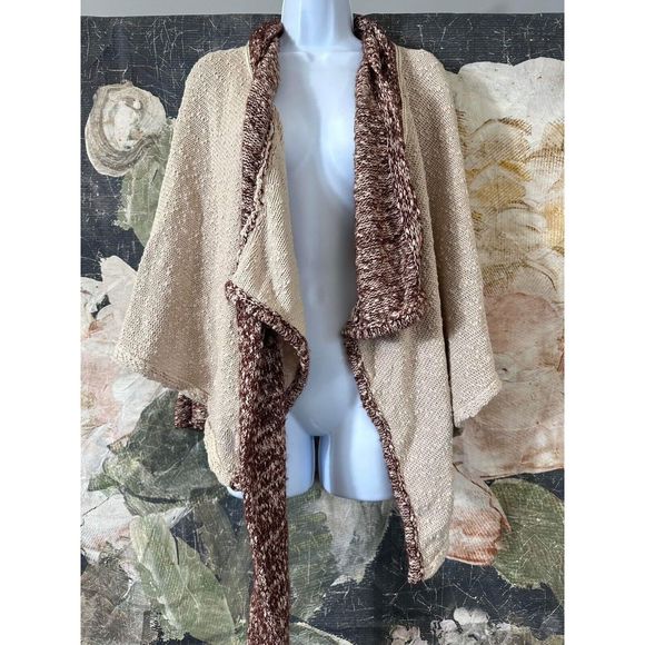 Anthropologie Field Flower Komono Sweater Coat Size M/L